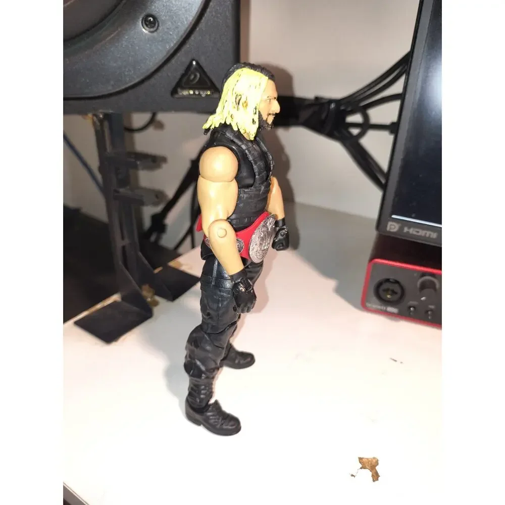 WWE Elite The Shield Roman Reigns Seth Rollins Dean Ambrose With Championships